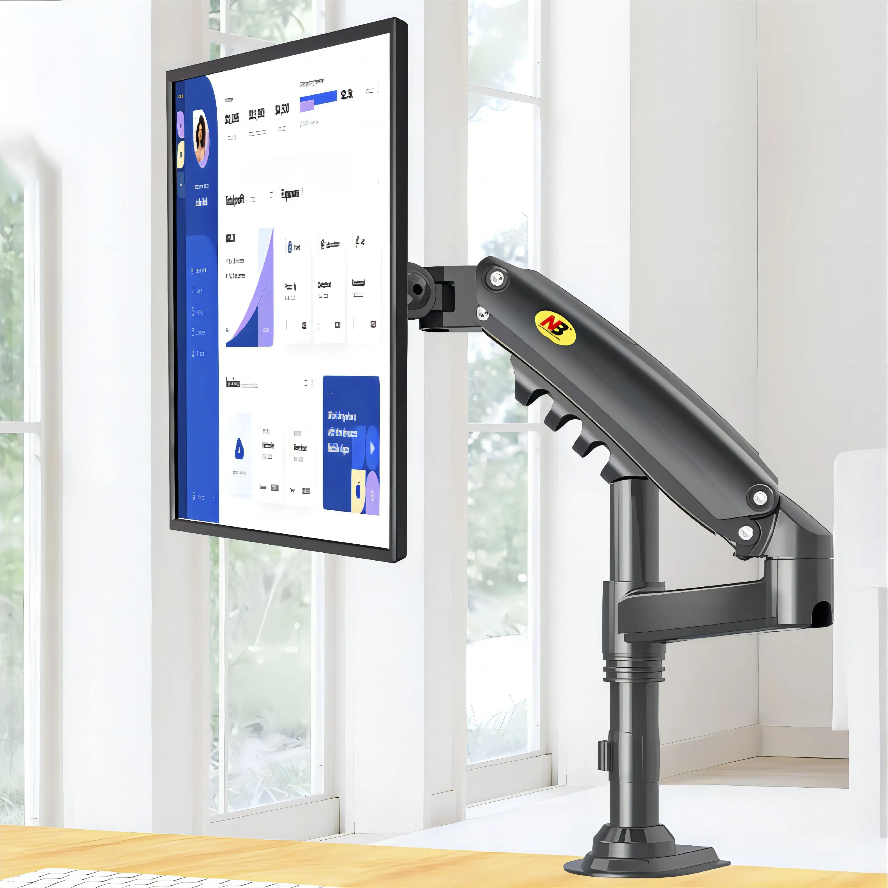 desktop computer rotating computer display bracket arm F80 display peripheral equipment display arm