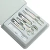 6Pcs Nail Cutter set Colorful ear Scoop Nail clipper Portable Zipper Nail clipper portable beauty nail care set 6