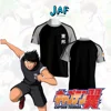 2024 New Kids Summer Anime Jersey T-Shirt Ball Captain Tsubasa Toho Print Cosplay Kojiro Hyuga Adults And Children Tops Clothing 3