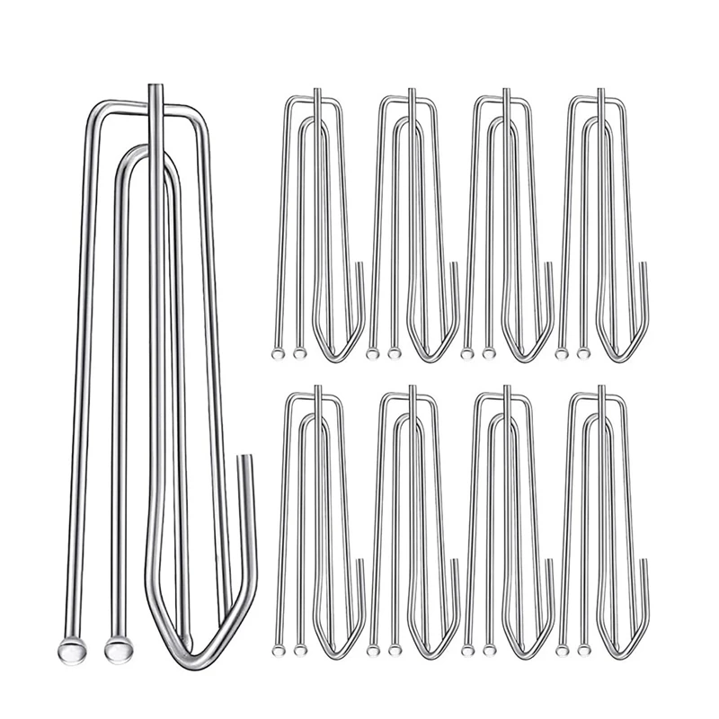 

Curtain Hook Four Fork Hook Curtain Accessories Curtain Cloth Ring Clamp Tracks 4 Prongs Pinch Pleat Hook Clip