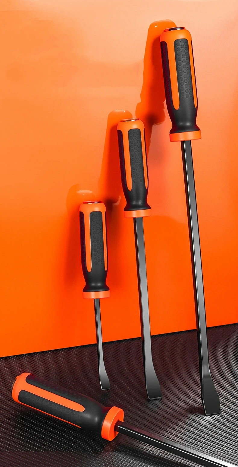 Multifunktionaler langer Hebelstange 8 12-Zoll-Reifen Heavy Duty Brecheisen Strike Car Retainer Verschleißfester Schraubendreher Nagelzieher Werkzeuge – Detail 1