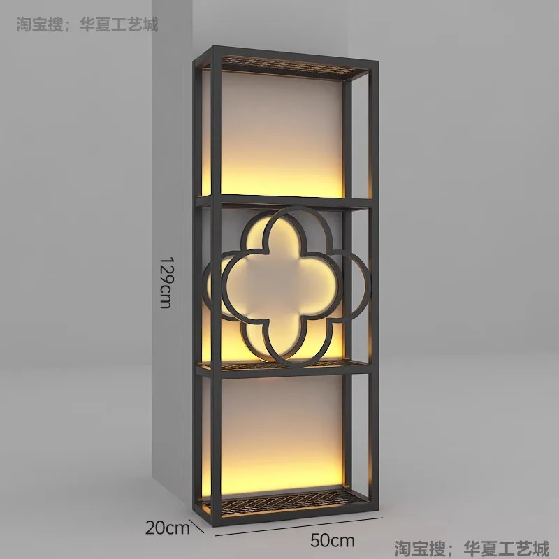 Mounted Refrigerator Beverage Display Furniture Curio Cabinet Bar Shelf Wall Drink Showcase Shop Wine Living Vitrina Room Glass