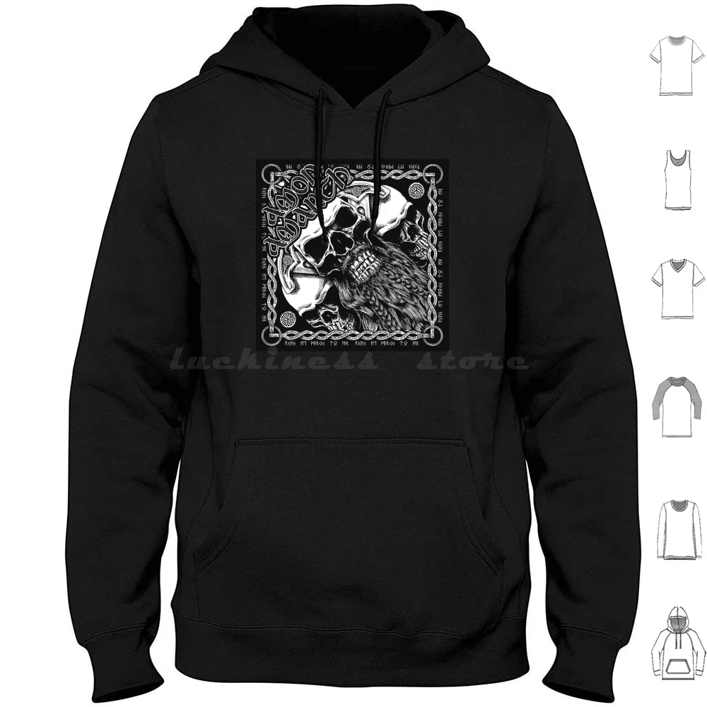 

Amon Amarth Arwork-Logo Hoodie cotton Long Sleeve Band Tour Sale