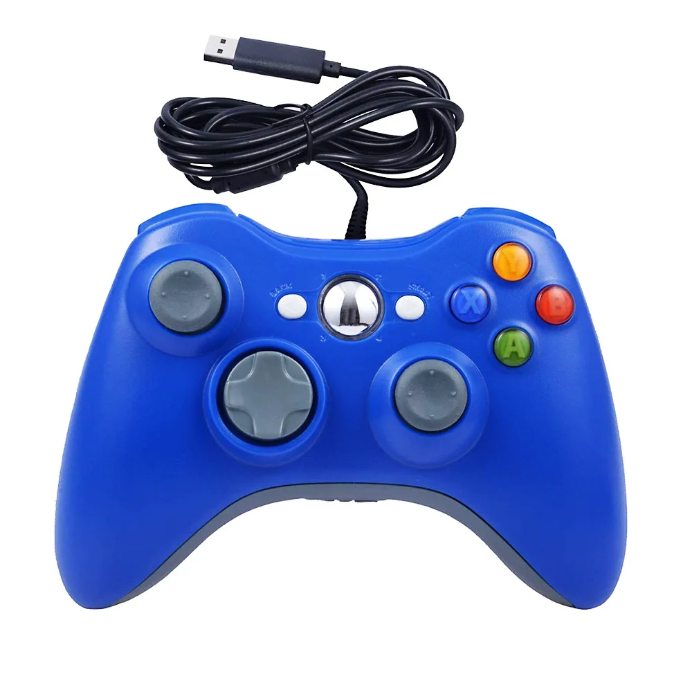 USB Wired Controller for Xbox 360 Game Console Vibration Joystick Wired Gamepads For PC For Xbox 360 Slim 