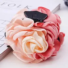  Durable  Classic Fresh Flower Decor Girl Hair Grip Headdress Hair Claw Anti-skid   Hair Ornament 