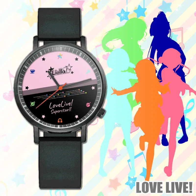 

Аниме LoveLive!Superstar! Механические часы Shibuya Kanon Tang Keke Косплей унисекс студенческие водонепроницаемые часы с сенсорным экраном