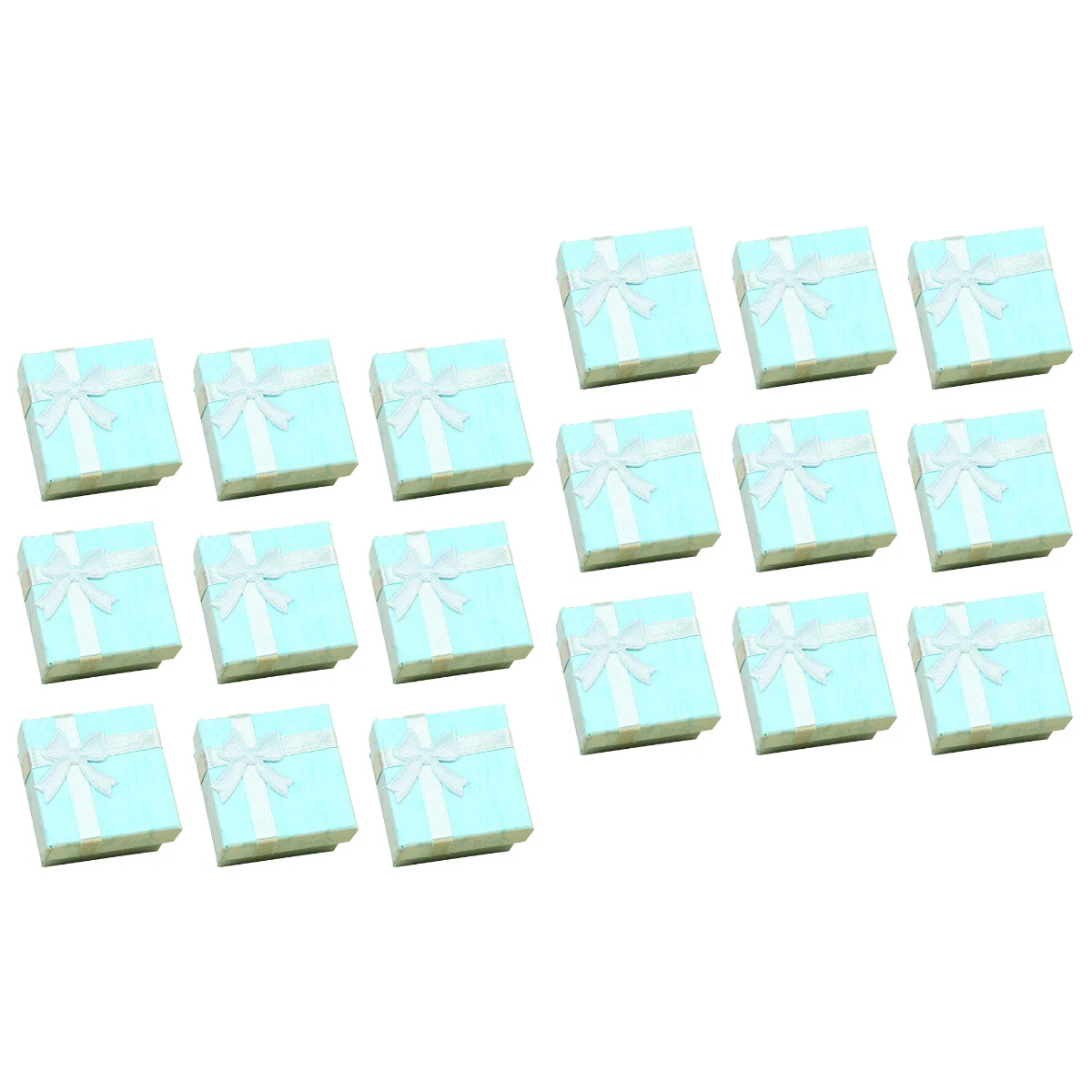 

20 шт., декоративная шкатулка для колец и ювелирных украшений