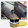 QIFENGHE Car Interior Scratch Repair Wax - Plastic Interior Renewal Coating, Car Dashboard and Panel Repair Scratch Removal Kit 3