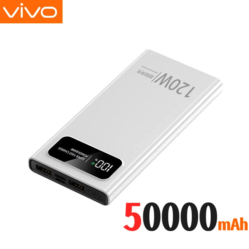 White 50000mAh