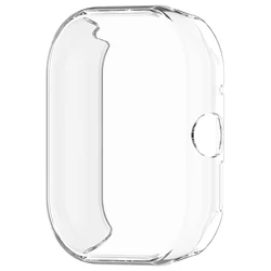 TPU Soft Cover Protective Electroplated Case for Redmi Watch 4 (1 Transparent)