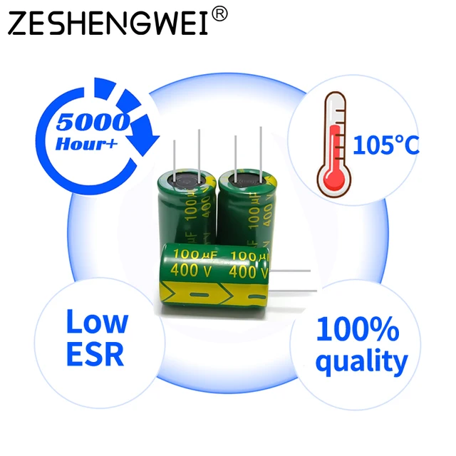 Condensatore ESR Basso Premium E Condensatori Elettrolitici A - Foto 12