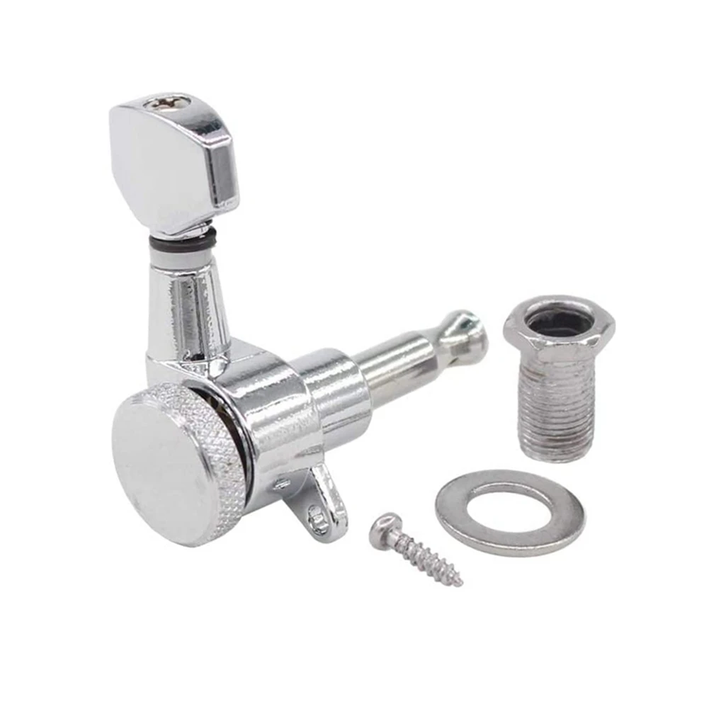 Guitar Locking Tuners String Tuning Pegs Machines Heads Set for Fender Stratocaster Telecaster Guitar Parts,Right Rich