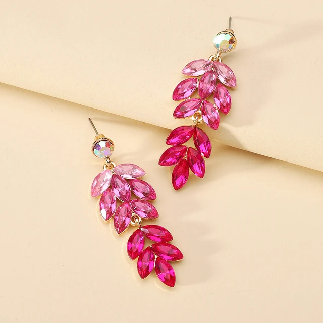 Shop For Fashionable Flower Dangle Earrings For Women-557599