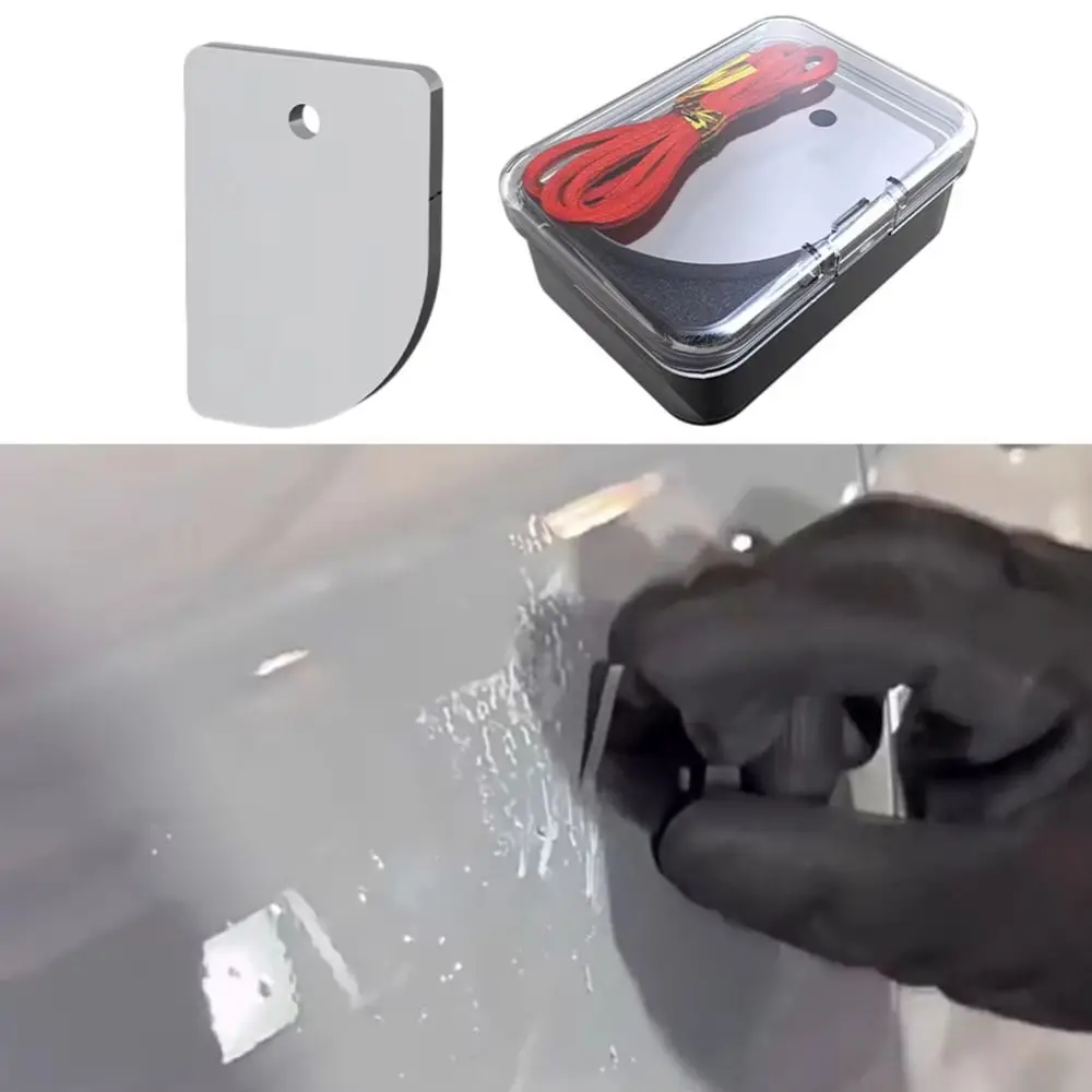 Steel Material Car Scratch Repair Tool Light Scratches Removal Without Damage Car Polishing Point Repair Scraper Hard Surface