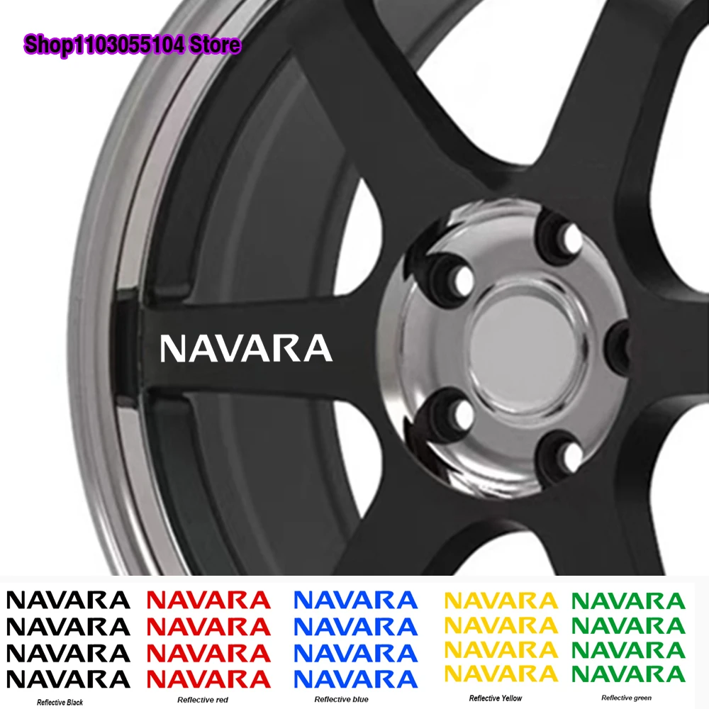 Adesivo Per Cerchioni Auto 4 Pezzi Per Accessori Auto Nissan Navara D40 Np300 N22 D22 D23