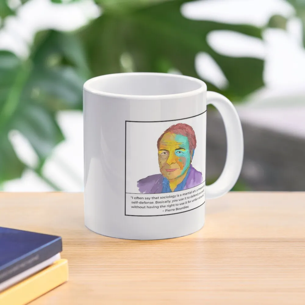 

Pierre Bourdieu abstract painting quotes Coffee Mug Original Breakfast Cups Kawaii Cups Beautiful Teas Mug