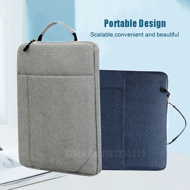 Waterproof Laptop Sleeve Bag 13 14 15 15.6 Inch PC Cover For MacBook Air Pro Ratina Xiaomi HP Dell Acer Notebook Computer Case