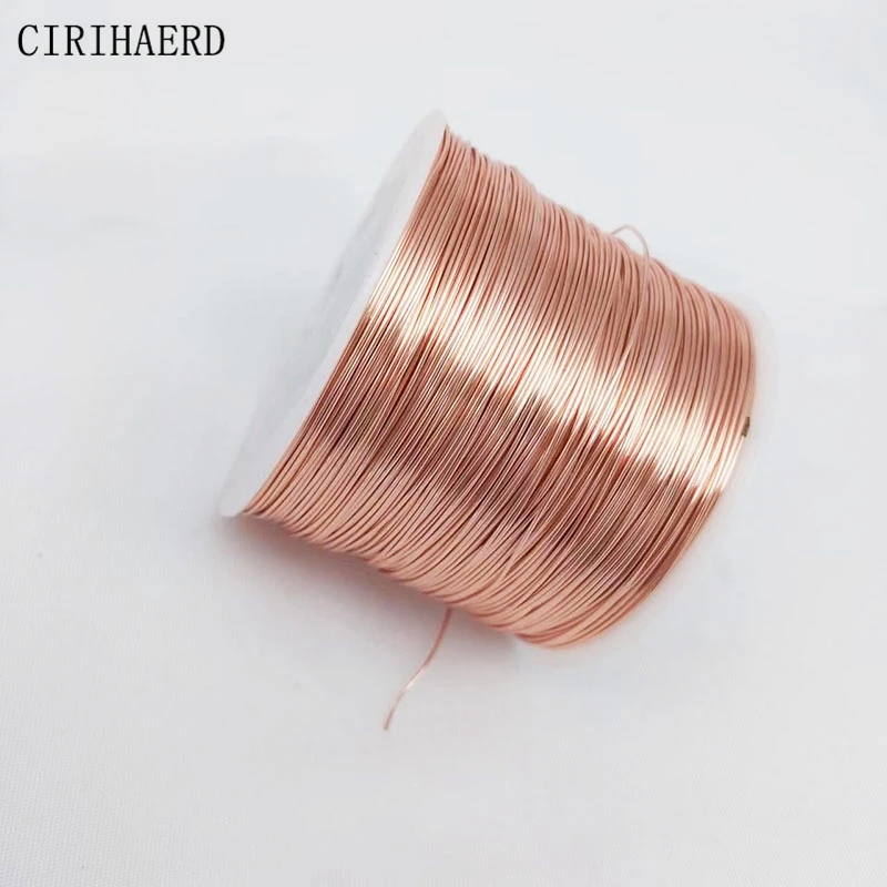 7 Types Size Silver/14K Gold Plated Brass Copper Wire For DIY Jewelry  Making Accessories Supplies Beaded Materials Copper Wire