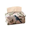 European Vintage Style Tissue Box Living Room Table Storage Bag Jacquard Drawn Paper Bag Household Desktop Paper Drawn Bag 6