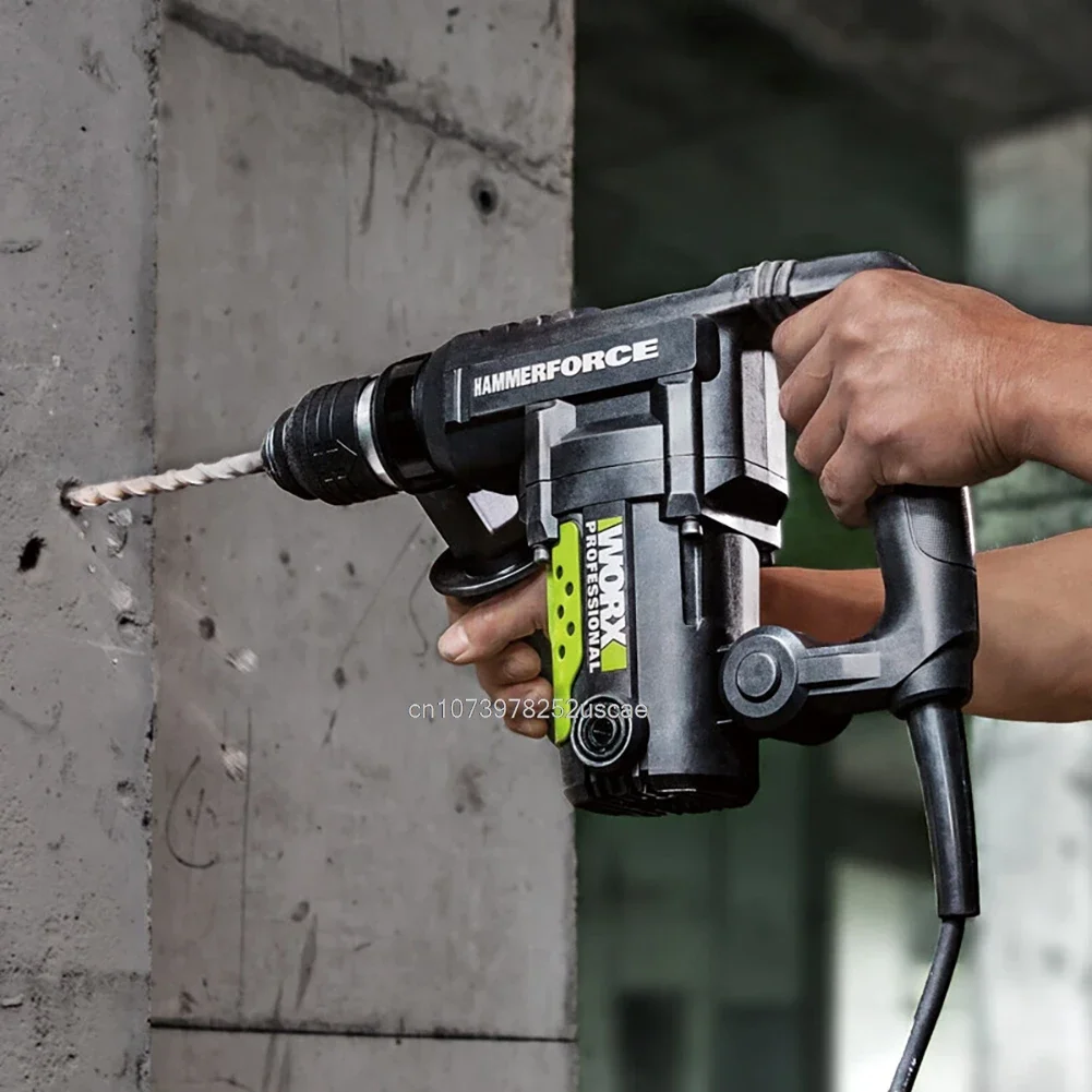 WORX WU327D 1050W 26MM electric pick industrial-grade high-power heavy-duty 220V power tools 5