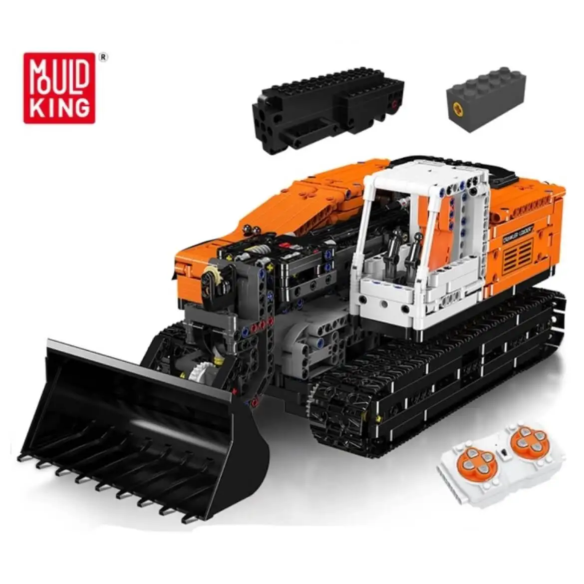 

Mould King 17054 Technical Car Building Block The APP&RC Motorized Gopher Loader Model Assembly Truck Brick Kids Christmas Gift