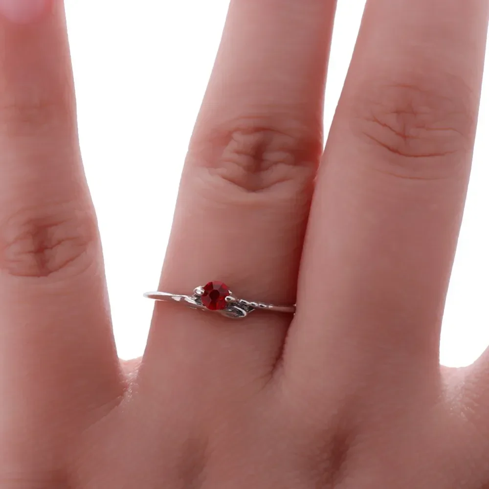 Women Wedding Engagement Jewelry Gifts 30Pcs Lot Fashion Mix Style Zircon Heart Love Rings Accessories - 5