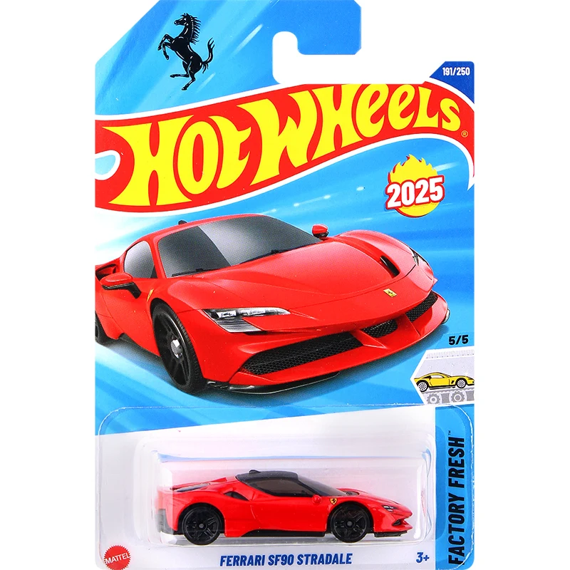 2025 Hot Wheels Ferrari 365 GTB4 Competizione #222 Ferrari SF90