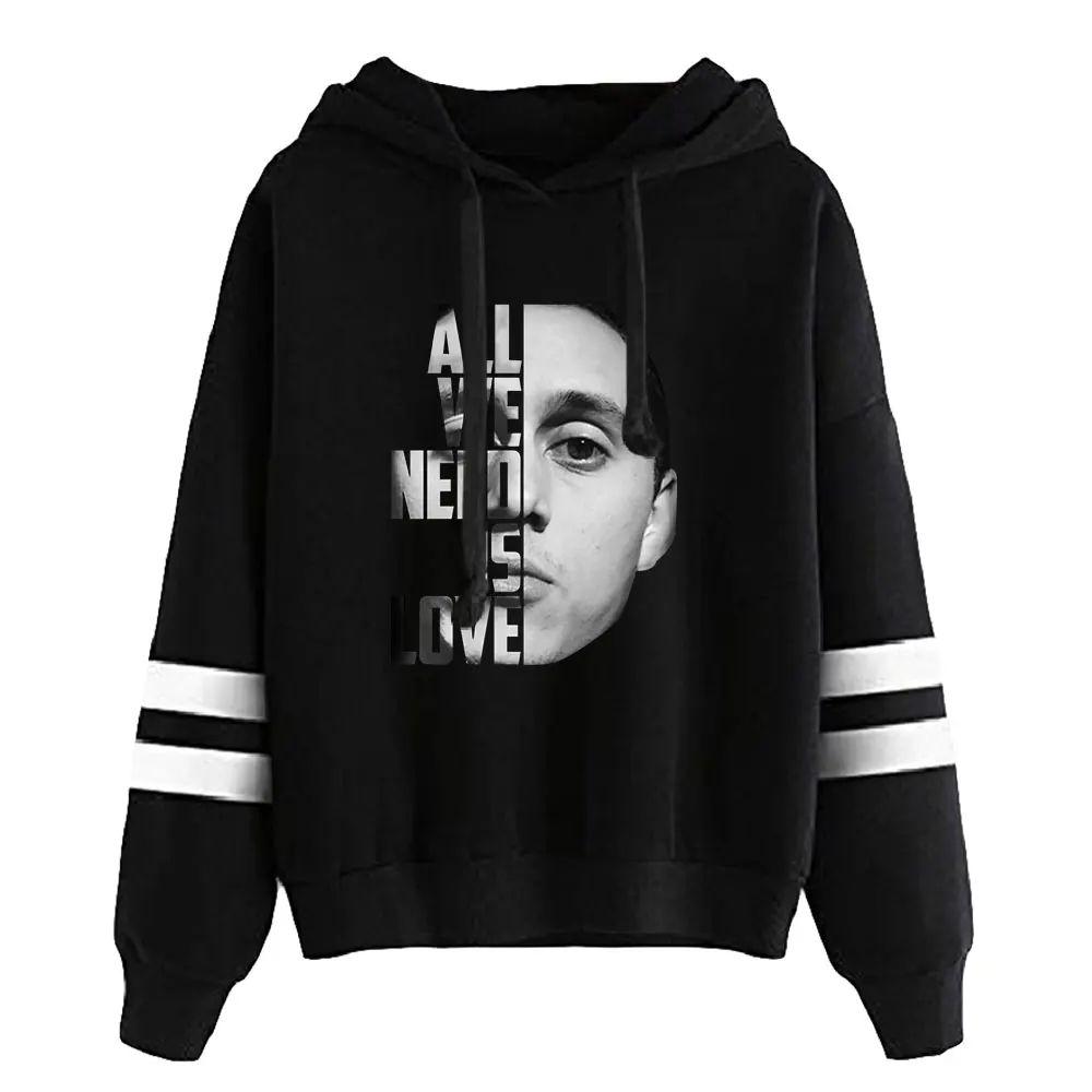 Canserbero Fashion Hoodie Unisex Long Sleeve Hooded Sweatshirts