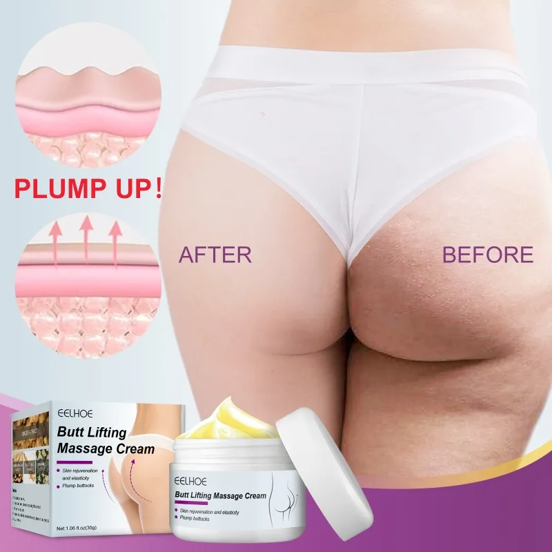 Hip Enlargement Cream Buttocks Enhancement Cream 3 Months Effective Butt Lift Prevent Sagging Enlarge Hip and Ass Sexy Care for Women