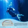 Diving D Ring Belt Buckle Scuba D Ring Sawtooth Design High Durability Diving Accessories Surfing Diving Fishing Scuba Climbing 4