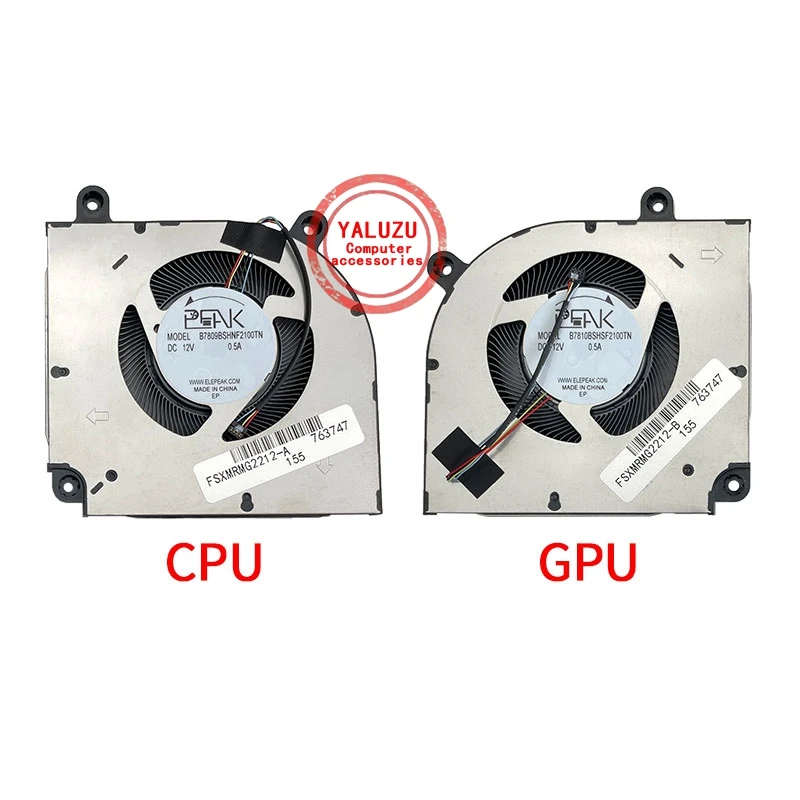 Laptop CPU GPU Cooling Fan For XiaoMi For HongMi Pro RMG2212 RMG2213 RMG2214 RMG2215 AI AD AG BN7509S2H-003