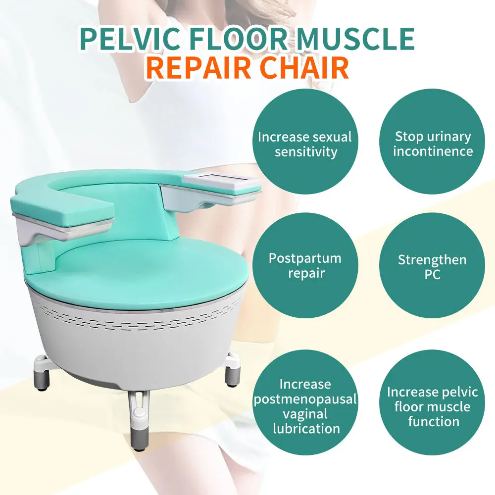 Pelvic Floor Chair Therapy EMS Private Single EMS Chair Pelvic Muscle Stimulator Electromagnetic