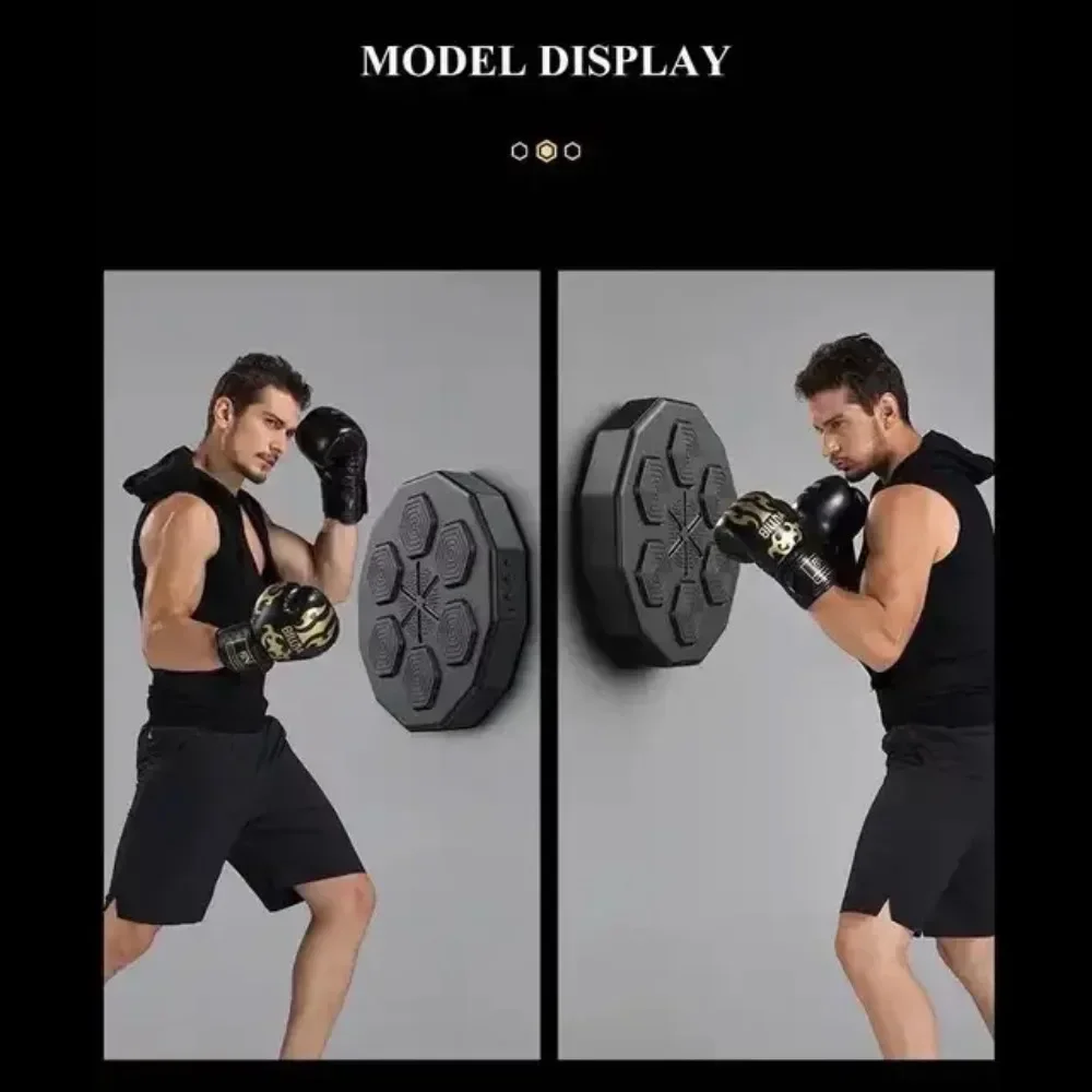 Smart Bluetooth Music Boxing Machine Musical Wall Boxing Machine Wall Target Hanging Sandbag Reaction Training Punching Target