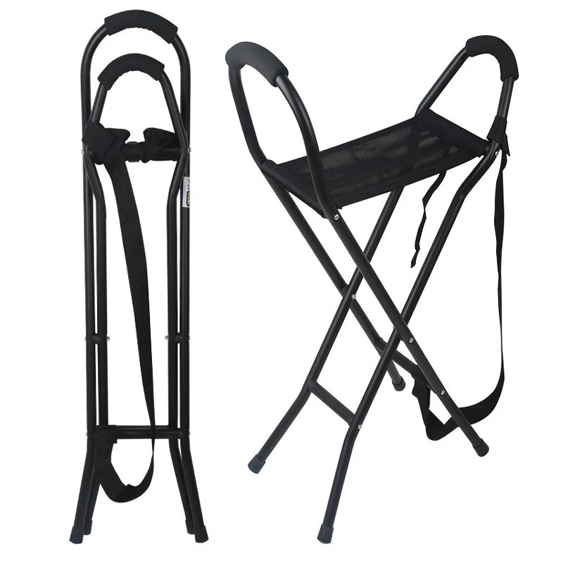 foldable-elderly-crutch-seat-stool-lightweight-aluminum-alloy-four-corner-cane-chair-walking-assist-mobility-aids