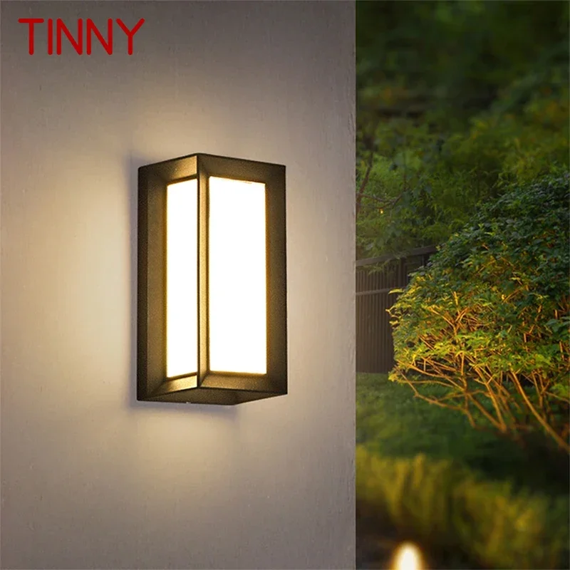 

Современные Настенные светильники TINNY, электрические простые, водонепроницаемые, для балкона, прихожей, двора, виллы, ворот, отеля