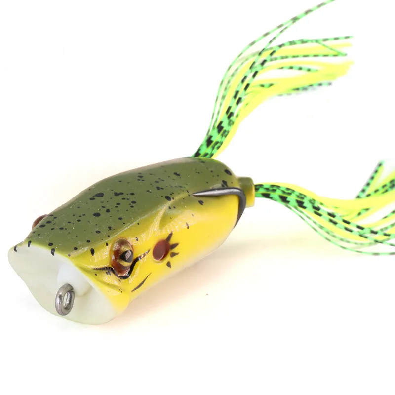 Fishing Lure Big Mouth Frog 6cm 16g Modify Frogs Artificial Lure Soft Bait  Tractor Popper Catch Snakeheafd Fish Bass - AliExpress