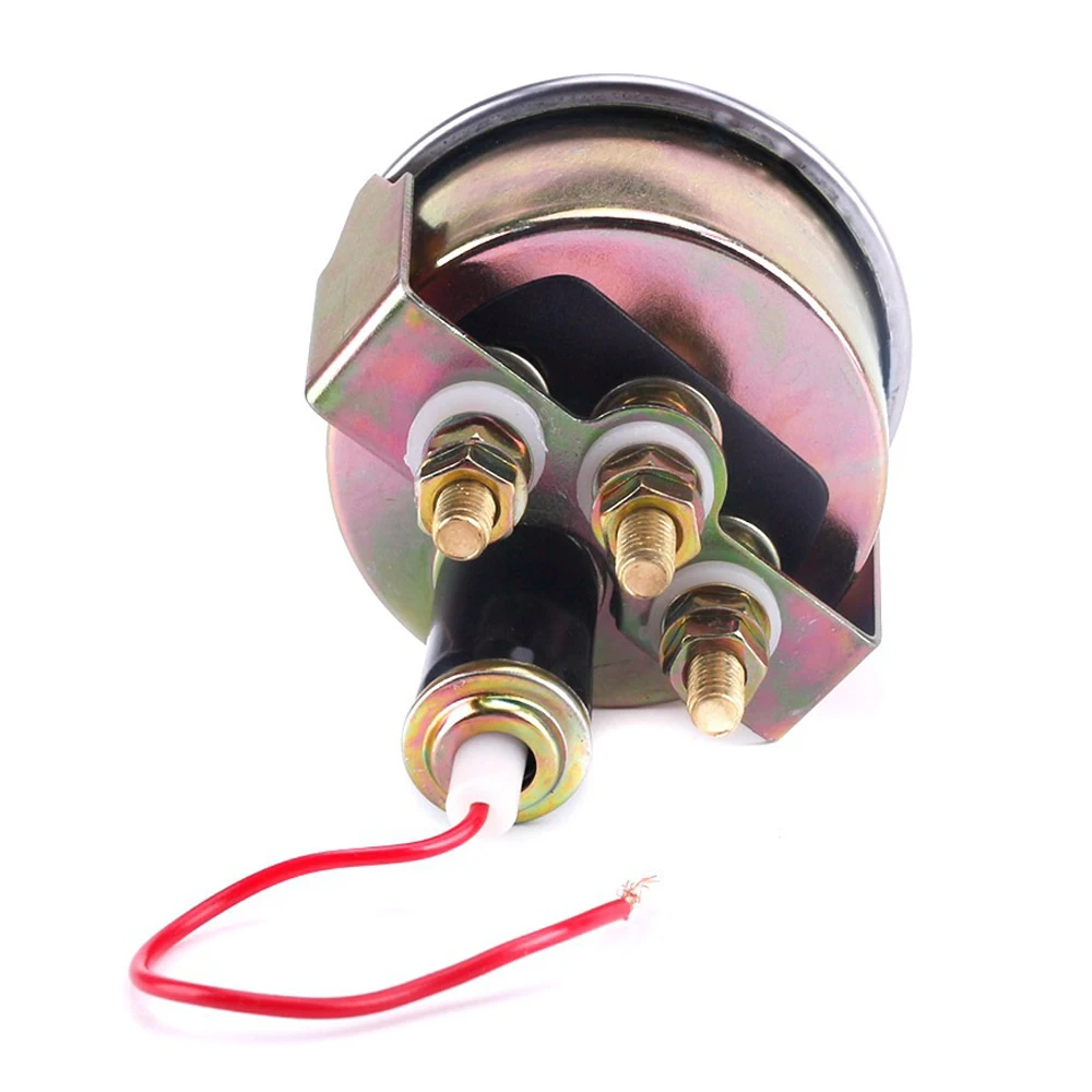 자동차 디지털 오일 프레스 압력 게이지, LED 0-100PSI, 12V, 2 인치, 52mm