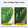 Outdoor Solar Light Solar Stainless Steel Small Tube Light Outdoor Waterproof Landscape lighting Lawn Light Garden Lawn Decorati 5