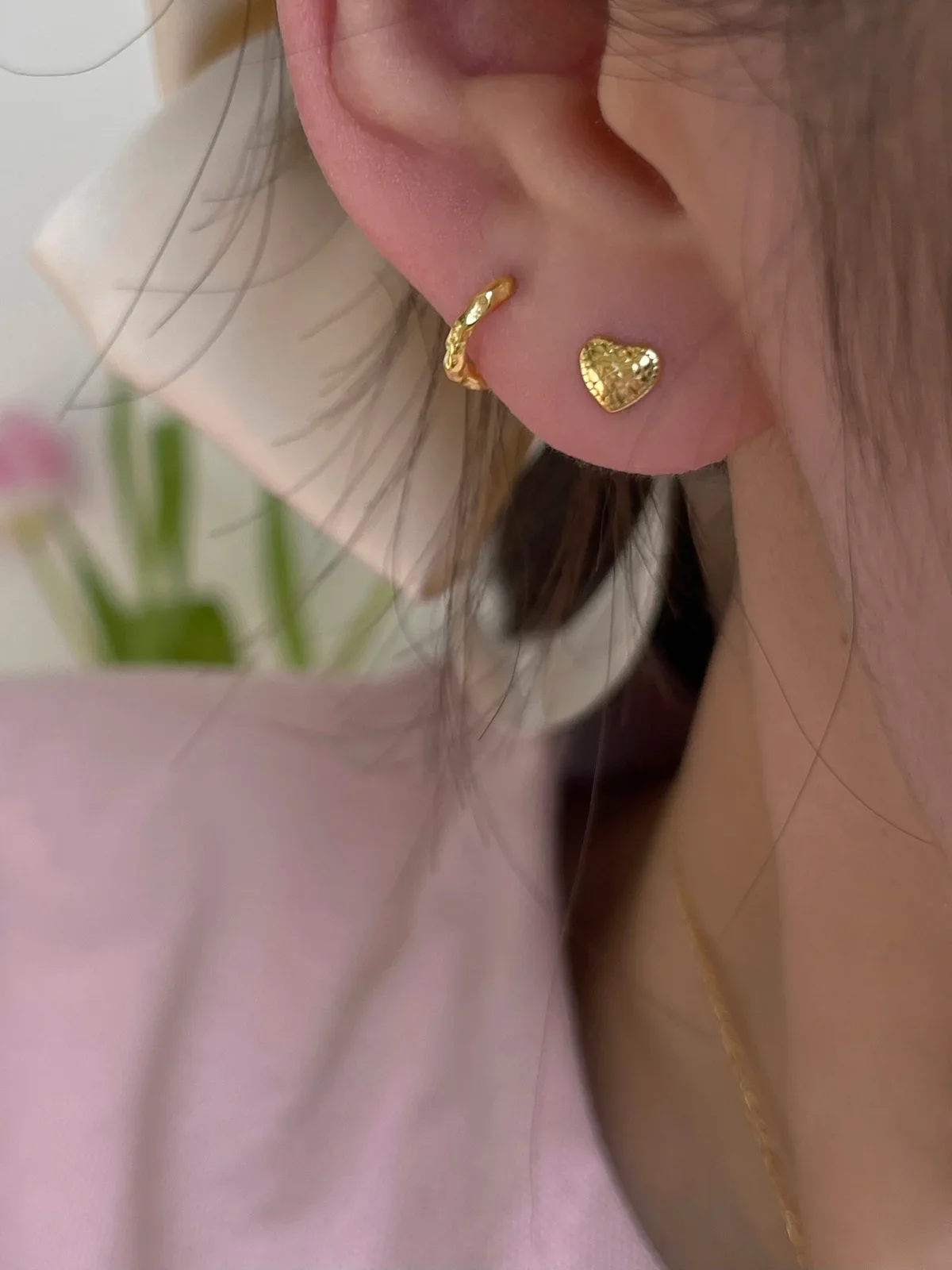 925 أقراط من الفضة الاسترليني مزاجه بسيط للنساء اك...