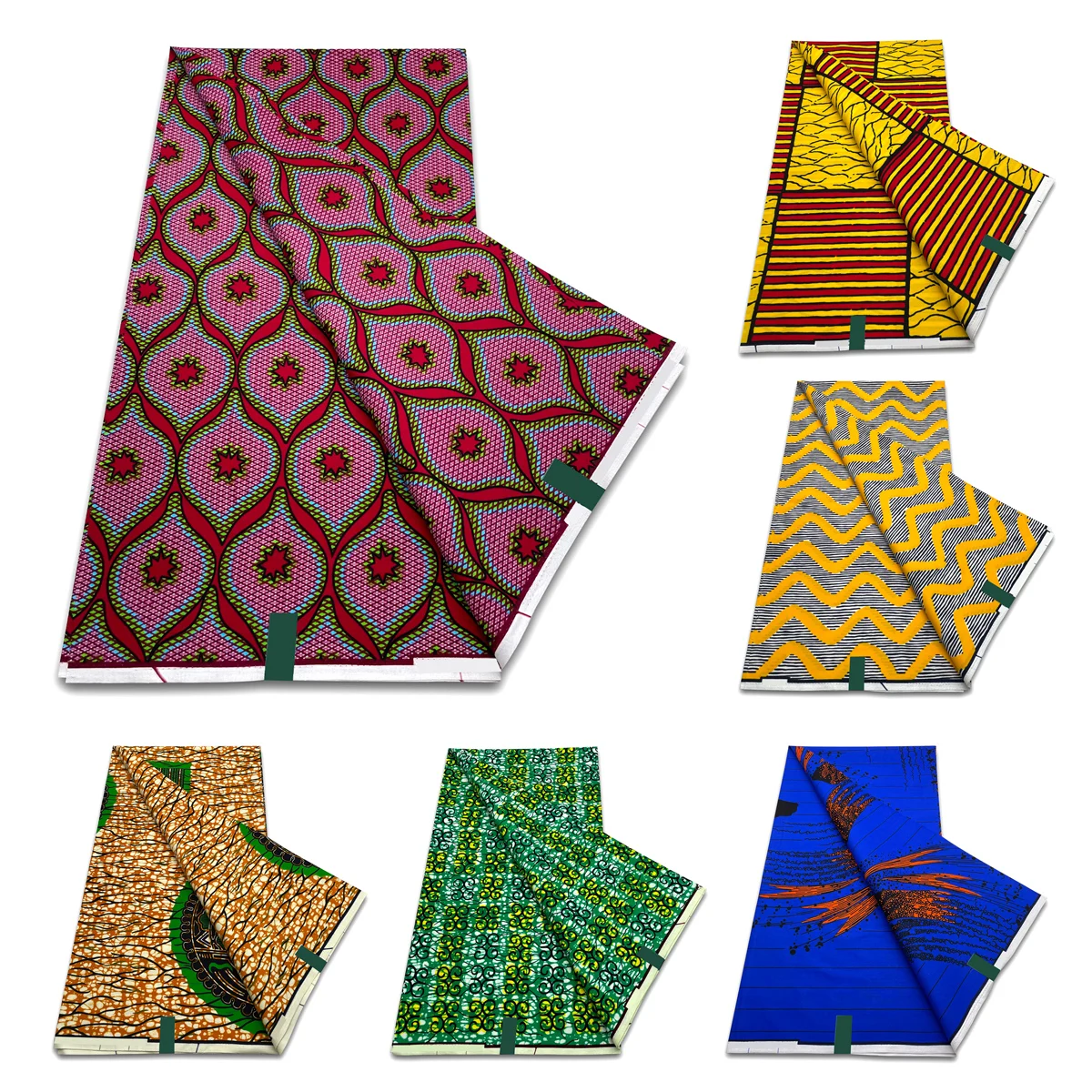 

Guaranteed Veritable Real Wax Ankara Wax Fabric 100% Cotton Soft African Wax Print Fabric 6Yards Tissu Wedding Party Dress Pagne