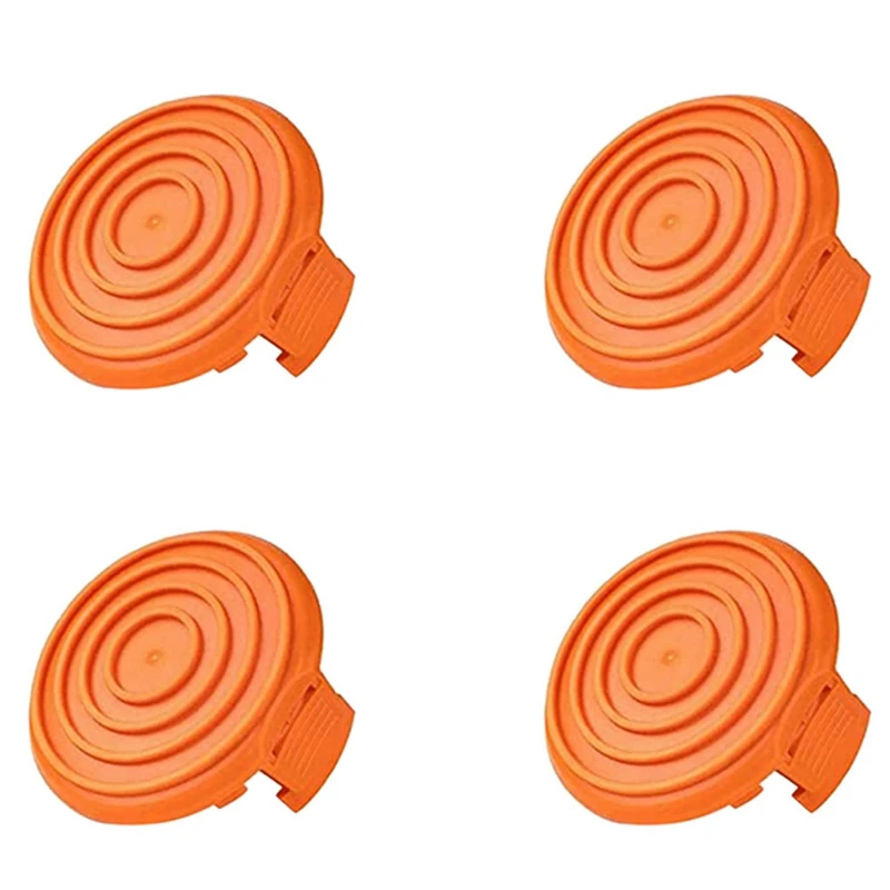 4X 50019417 Grass Trimmer Spool Cap Cover For WORX Corded Electric String Trimmers Part Replacements