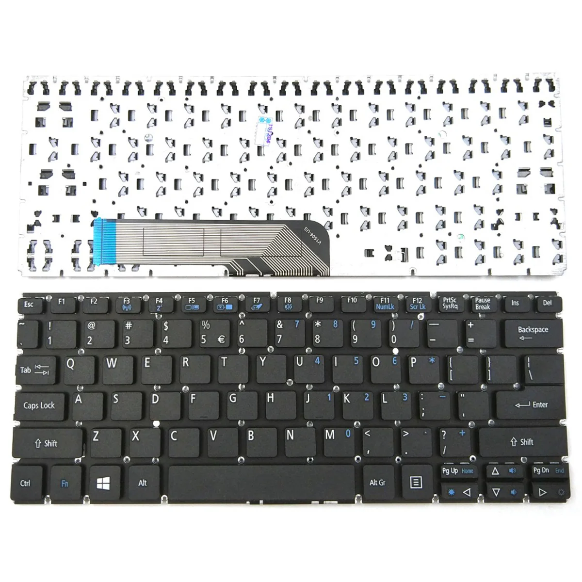 

Новая клавиатура для ноутбука Acer Aspire Switch 10 SW5-011 SW5-012 SW5-014 SW5-015 SW5-012P SW5-011-18TY Black