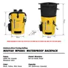 NOOYAH Waterproof Dry Bag IPX8 Roll-Top Closure Waterproof Backpack Fishing Bag Double Layer Rucksack Outdoor Sport Dry Backpack 5