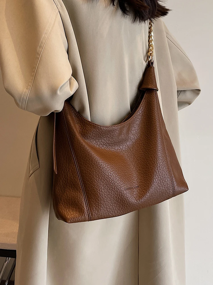 

Tote Bags for Women 2023 Brand Designer Zipper Small Handbags Lady Fashion Shoulder Bag PU Leather Casual Hobo Bags
