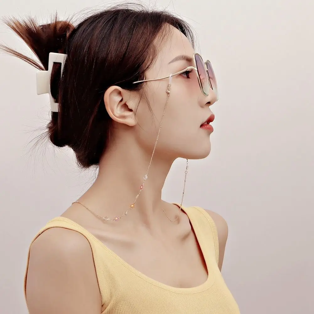 

String Mask Lanyard Hanging Neck Metal Chain Hanging Chain Mask Chain Metal Glasses Chain Spectacle Cord Sunglasses Chains