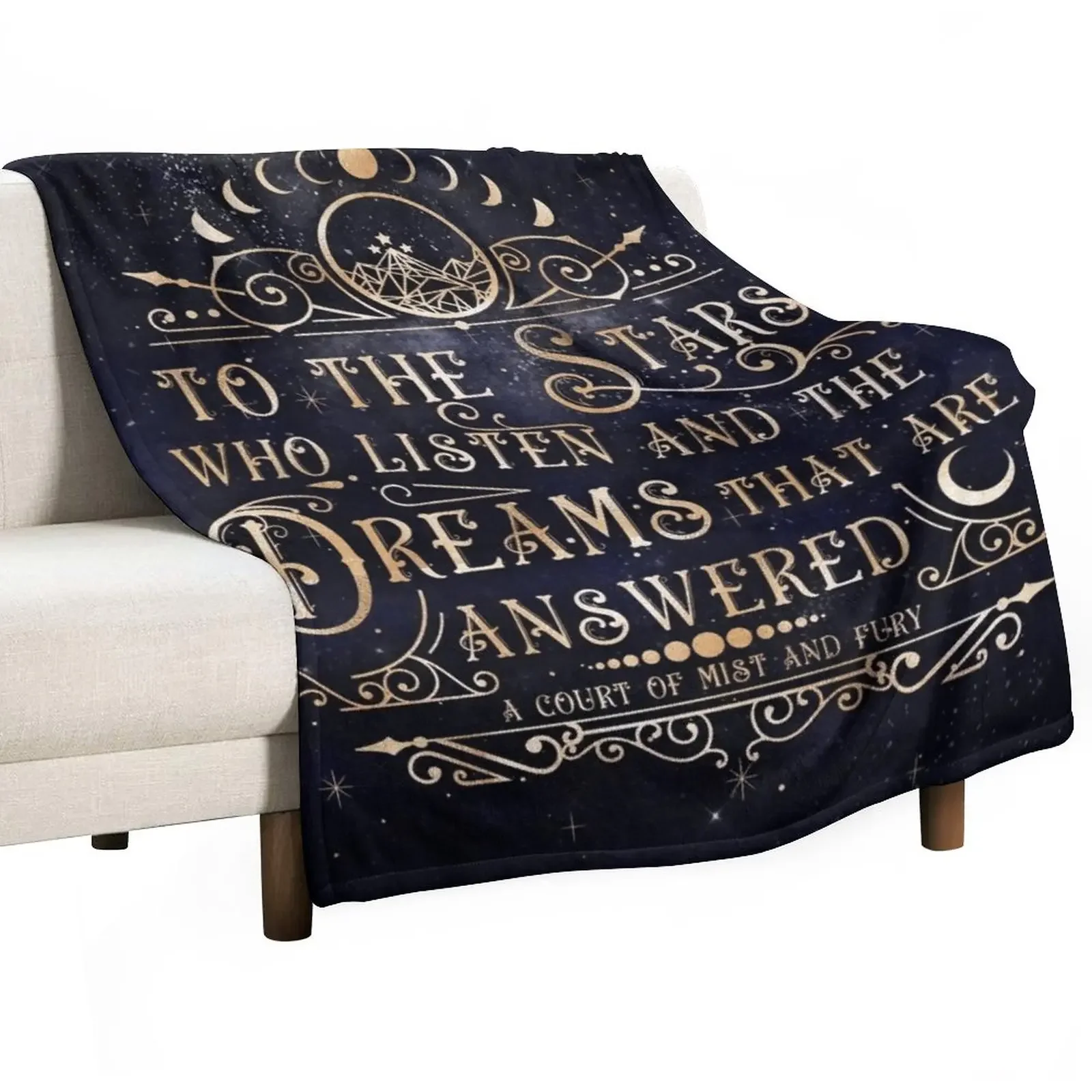 

To The Stars Throw Blanket Hair christmas decoration Soft Plush Plaid Blankets