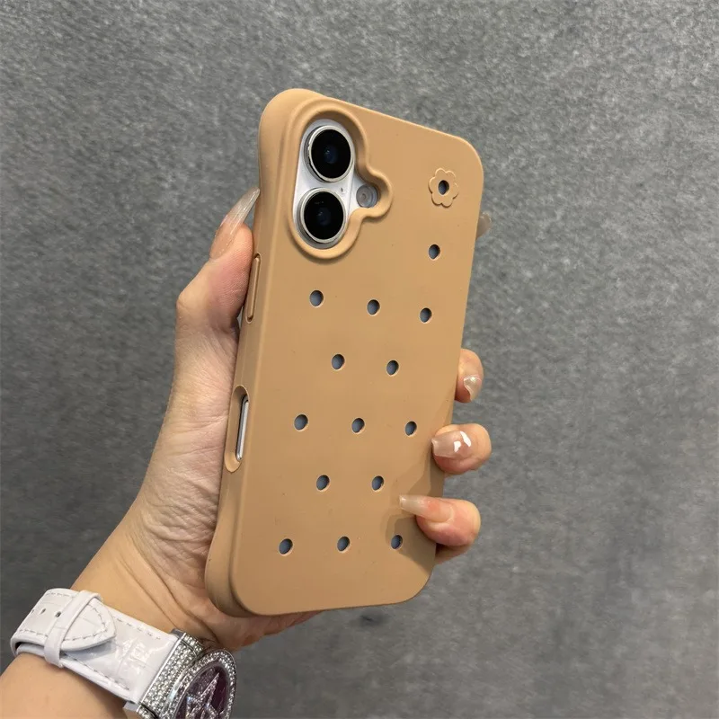 Soft Polka Dot Silicone Case with Lanyard Wristband and Heat Dissipation