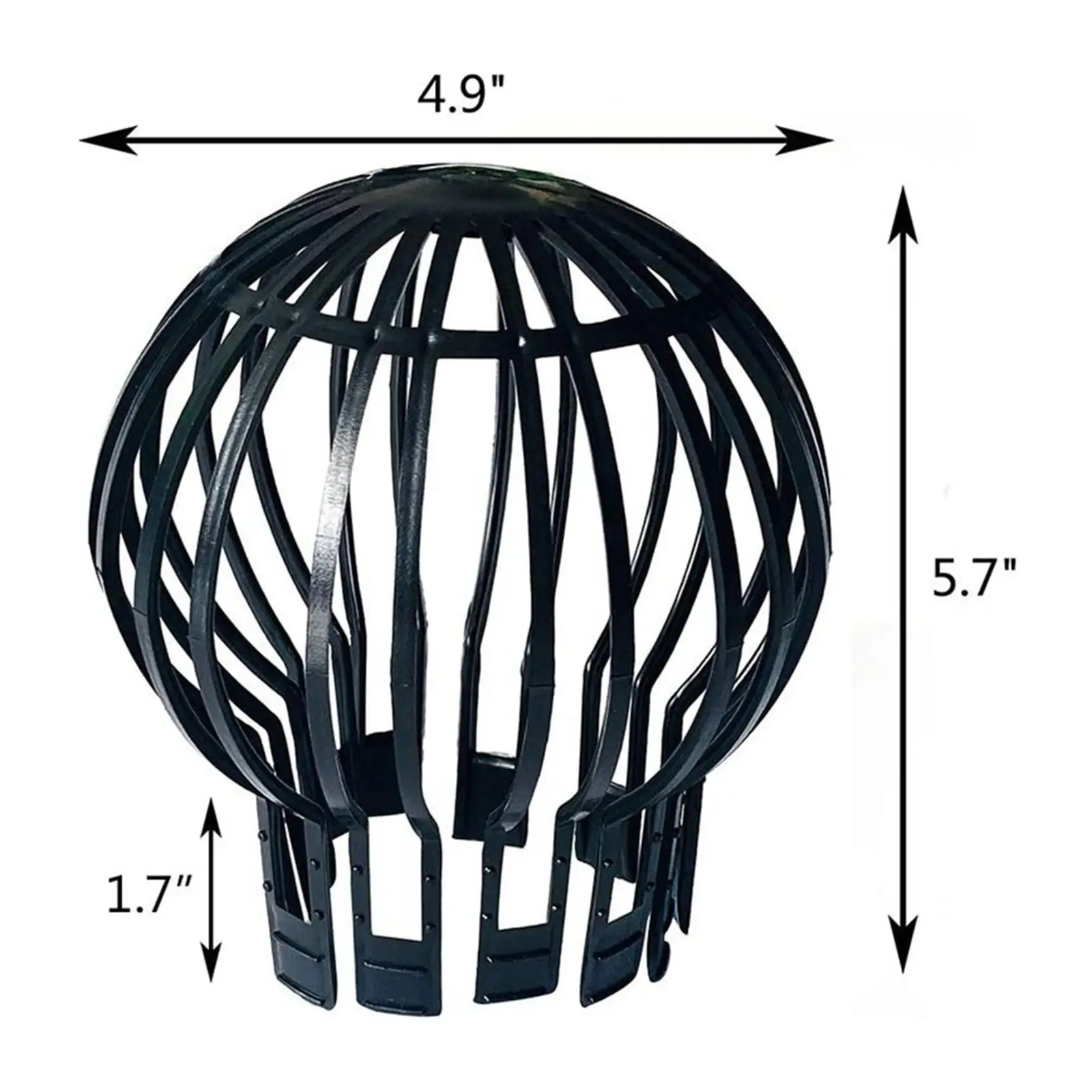 Gutter Leaf Guard Downspouts Outdoor Downspouts Strainer, Lightweight, Floor