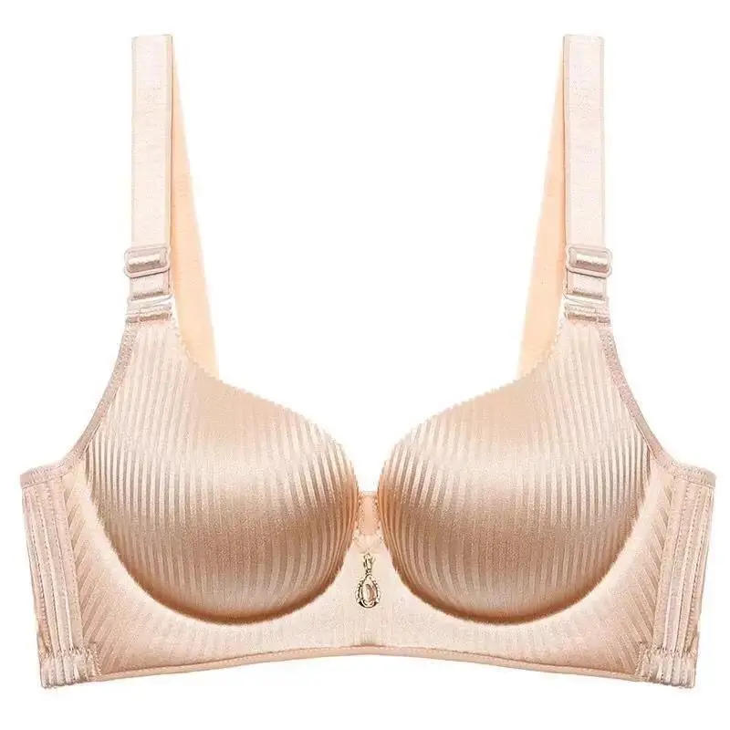 Women's 8CM Extreme Push Up Bra Wireless Side Smoothing Lift Enhance for Small Flat Chest Seamless Breathable Comfort AA A B Cup 5