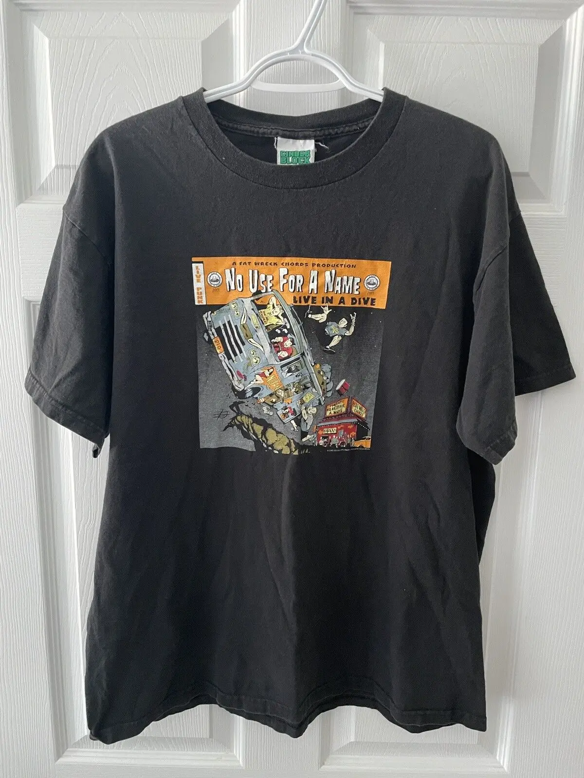 No Use For A Name T Shirt Vintage NUFAN Live In Dive Punk